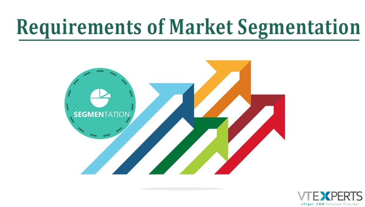 Requirements For Market Segmentation Vtiger Experts