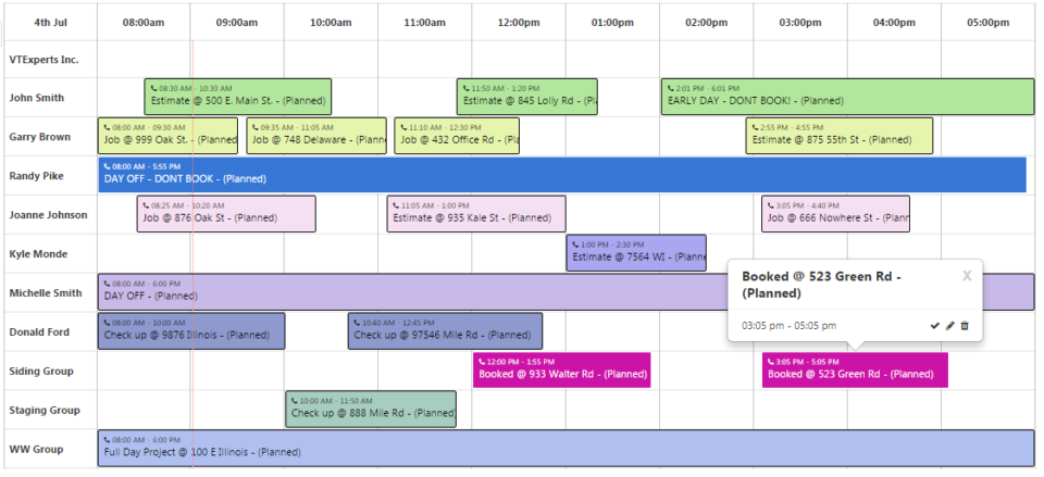 Job/Work Scheduler (Calendar) - VTiger Experts