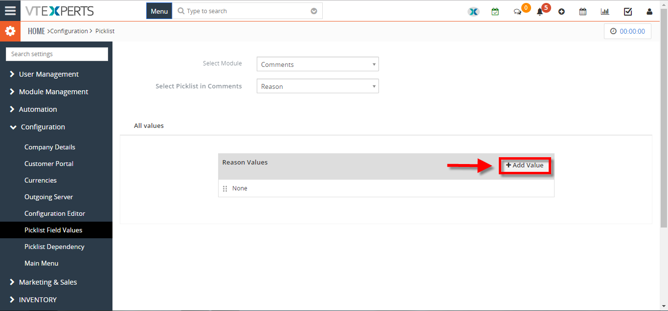 Add Custom Fields In Comments In VTiger 7 - VTiger Experts