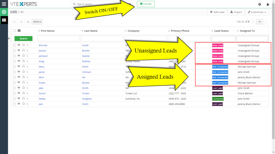 vtexperts round robin extension for vtiger