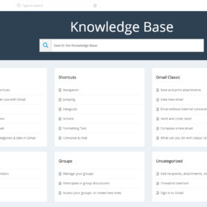 knowledge base extension for VTiger