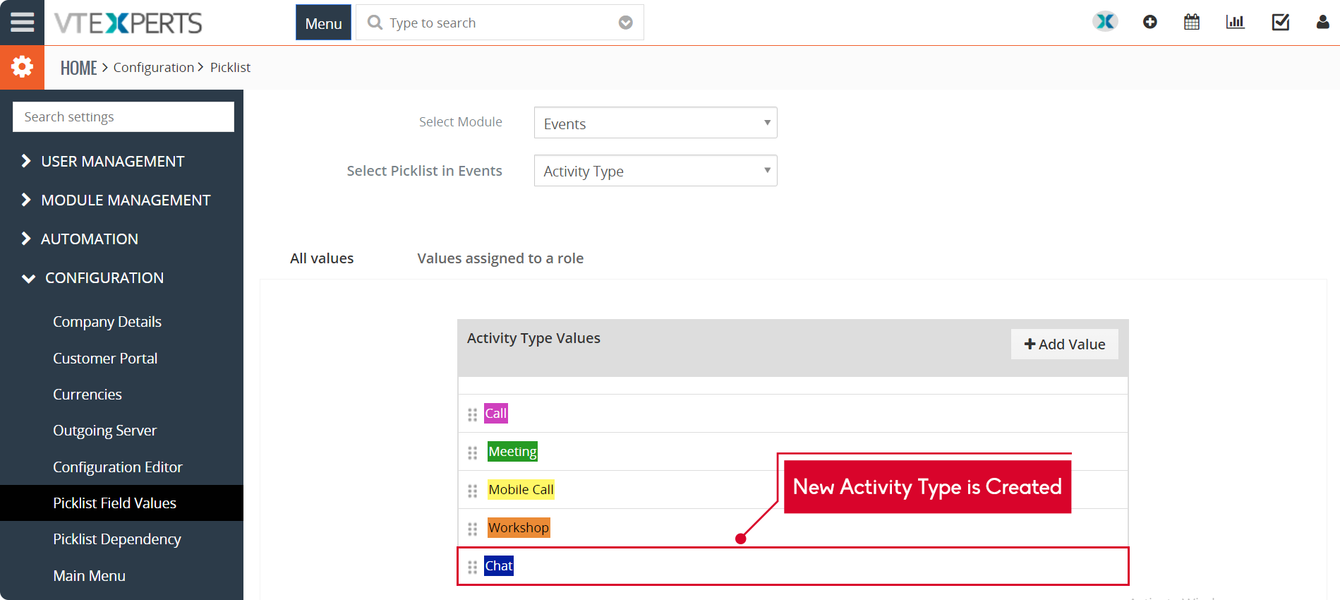 Job Scheduler New Feature - Color Tiles based on Activity Type